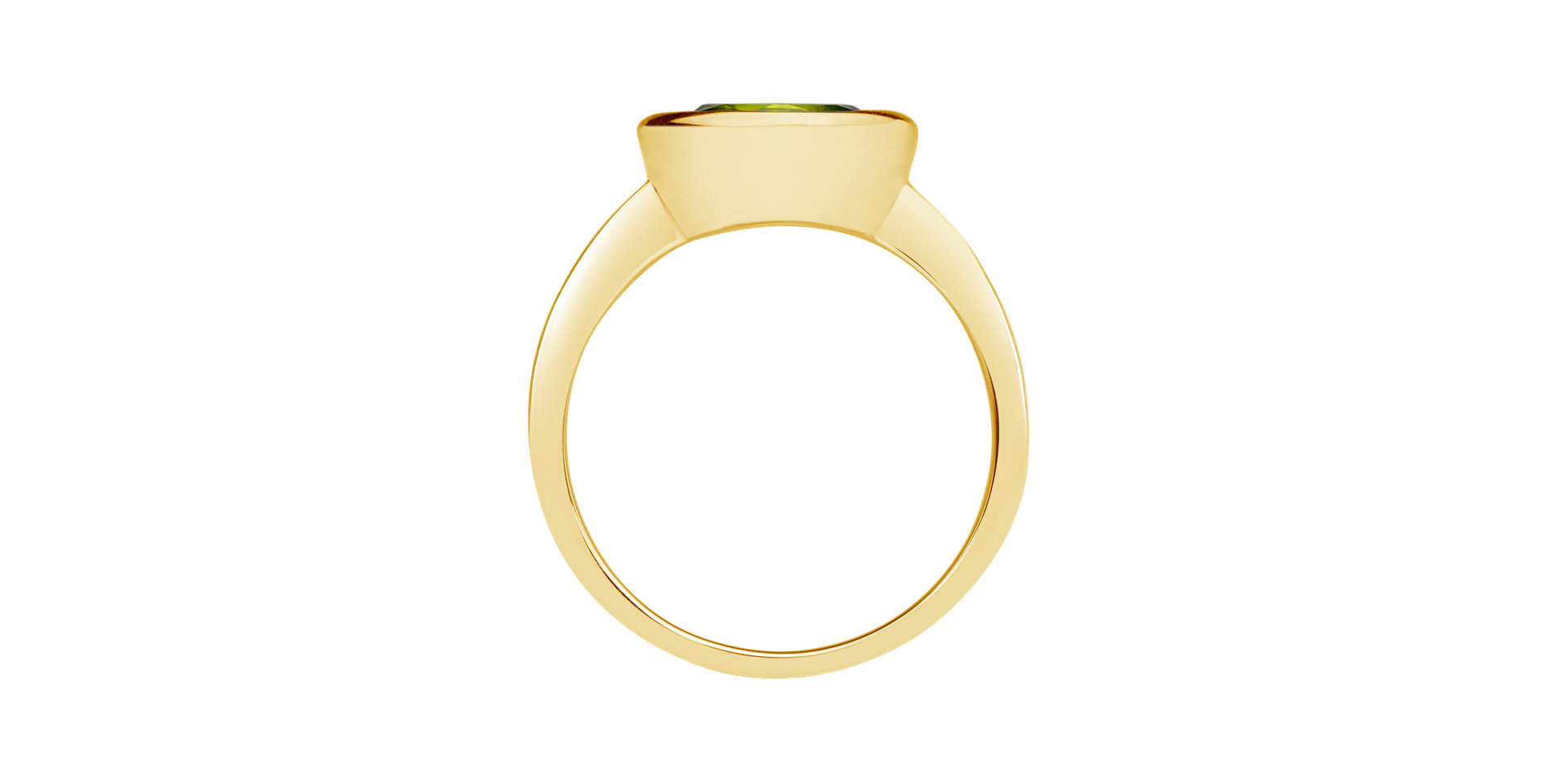 Ring with Peridot Bonbon