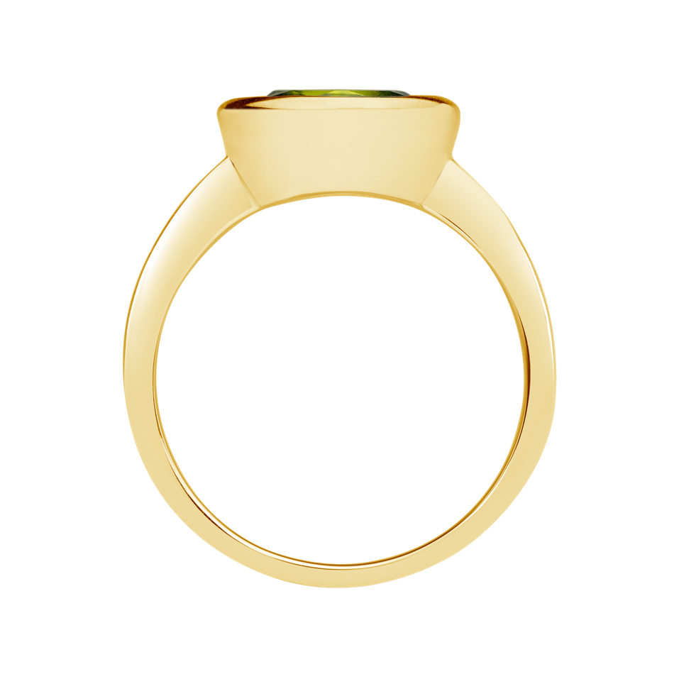 Ring with Peridot Bonbon