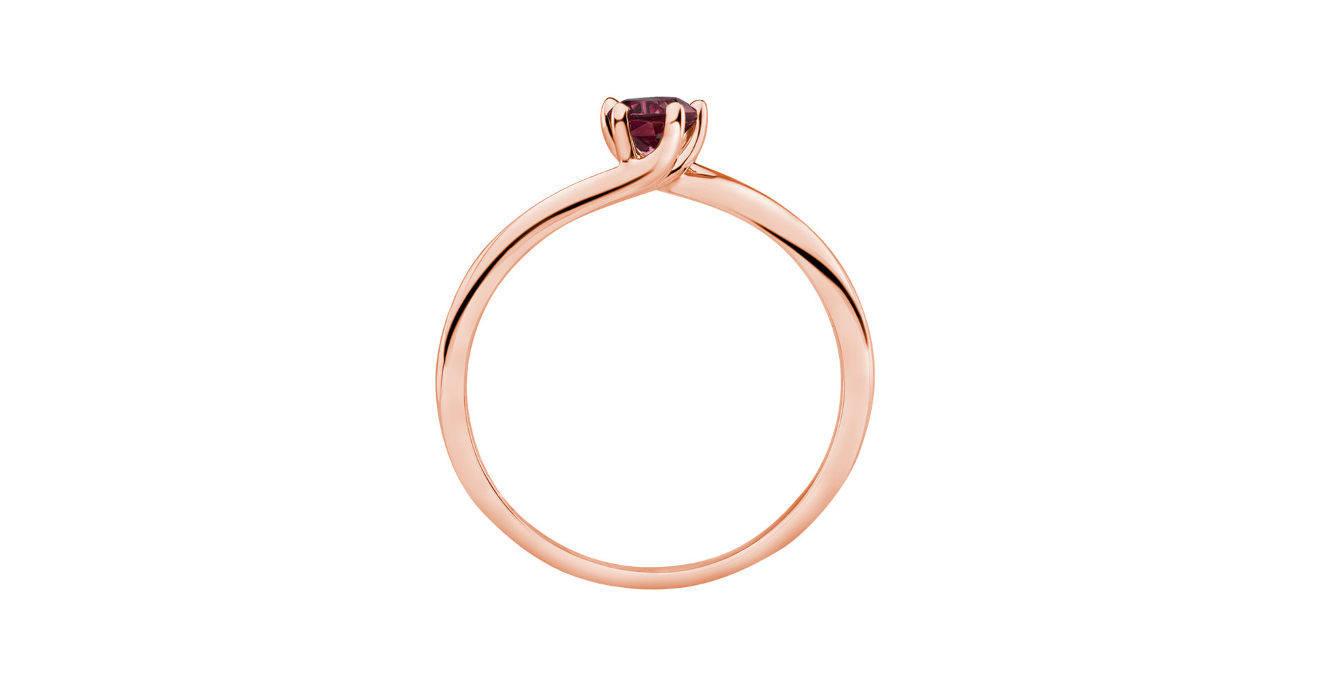 Ring with Rhodolite Bonbon