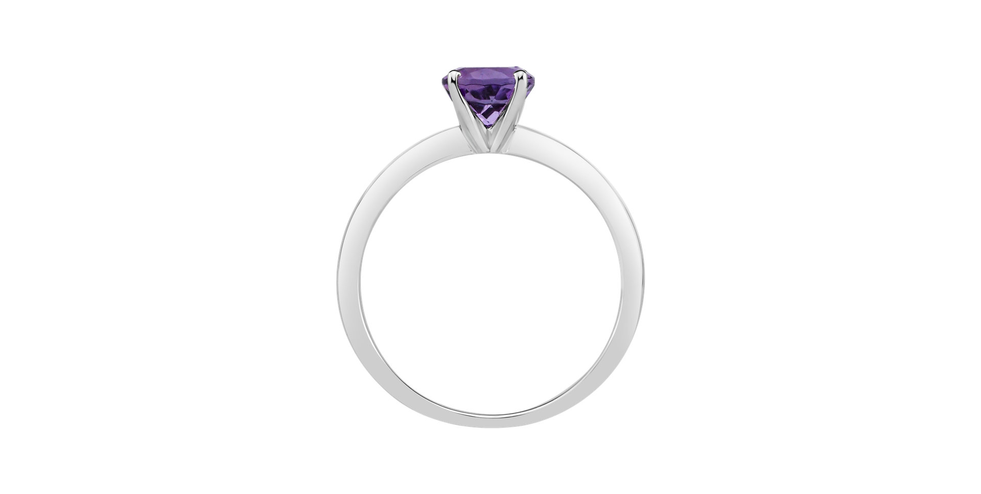 Ring with Amethyst Brazil Bonbon