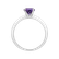 Ring with Amethyst Brazil Bonbon4