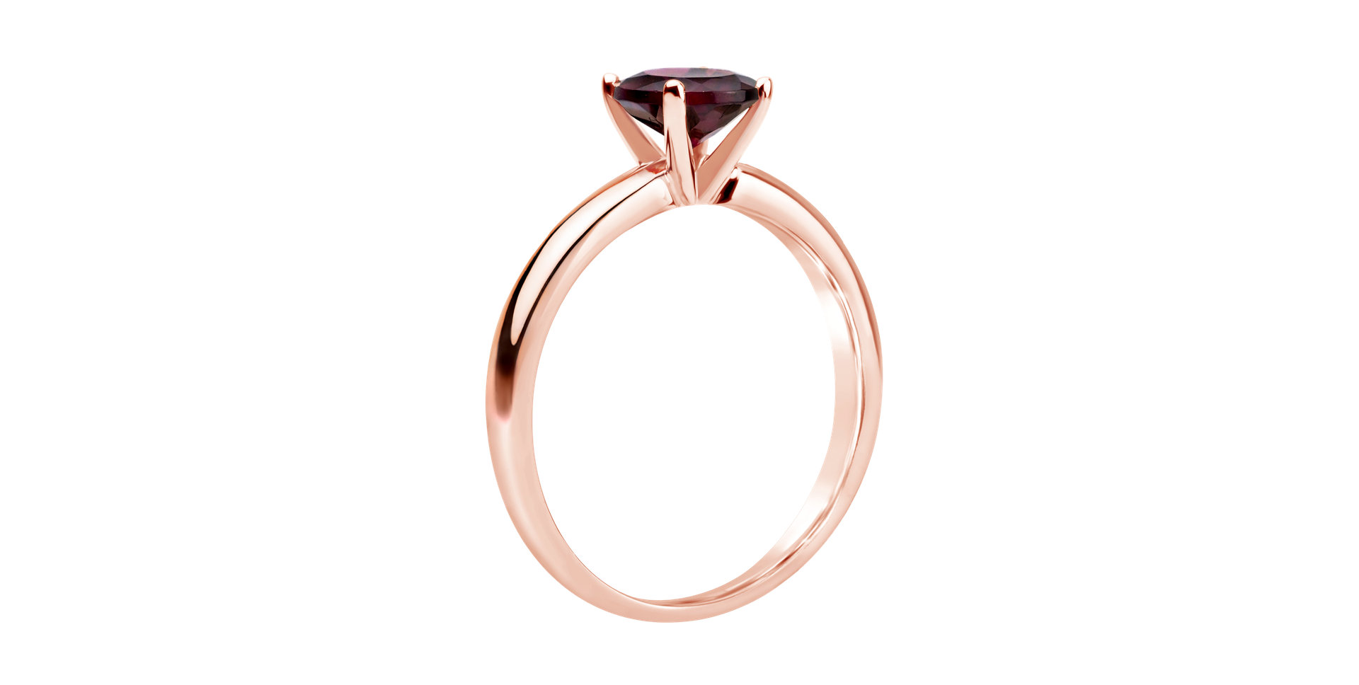 Ring with Rhodolite Bonbon