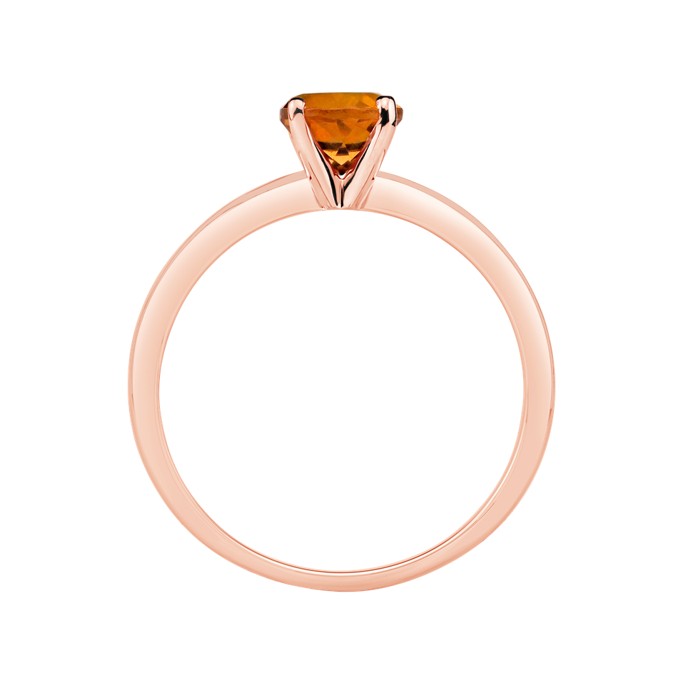 Ring with Citrine Madeira Bonbon