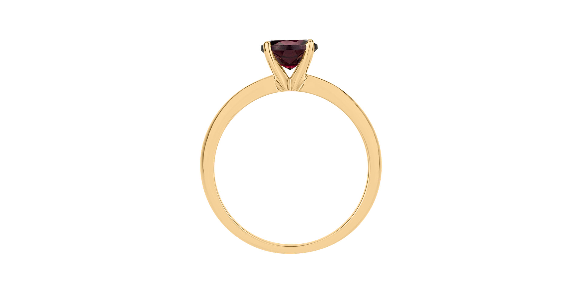 Ring with Rhodolite Bonbon