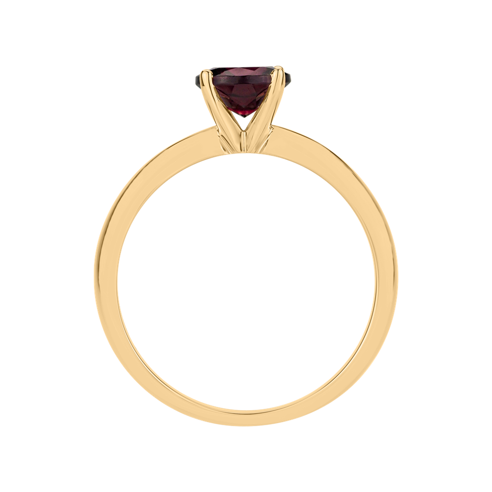 Ring with Rhodolite Bonbon