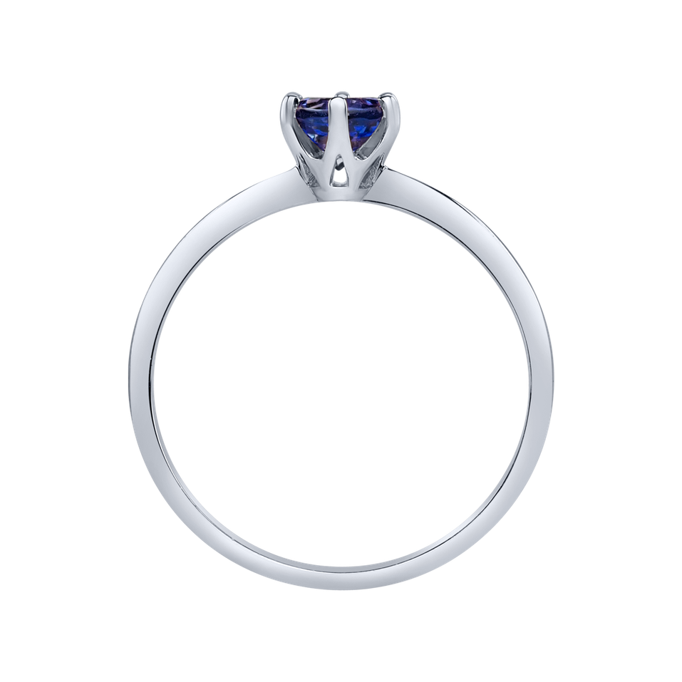 Ring with Tanzanite Bonbon