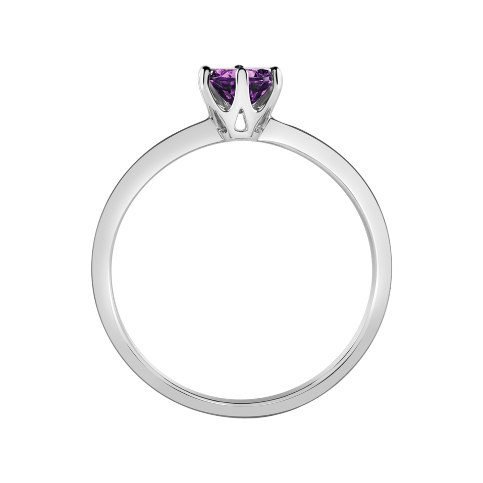 Ring with Amethyst Brazil Bonbon