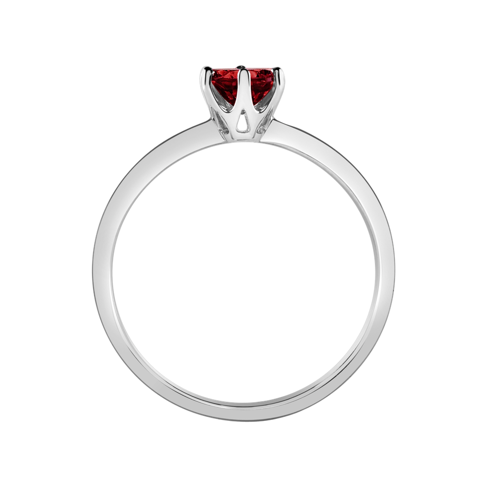 Ring with Ruby Bonbon