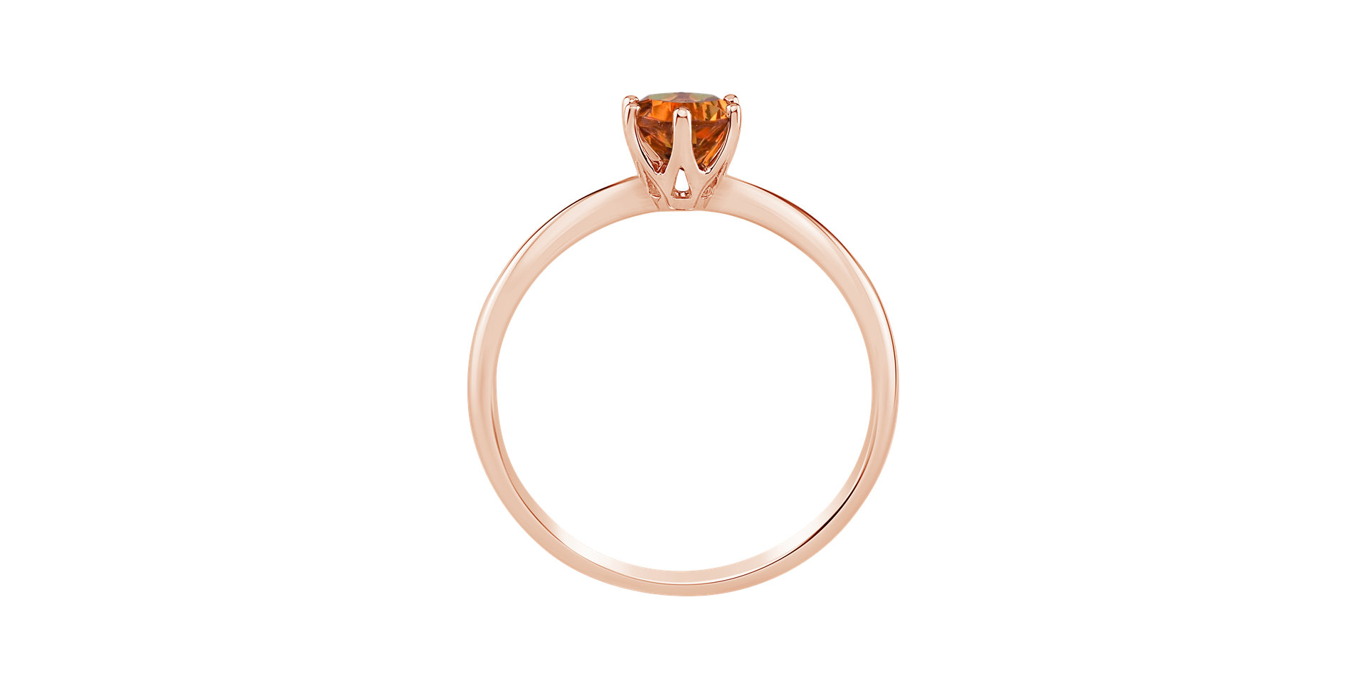 Ring with Citrine Madeira Bonbon