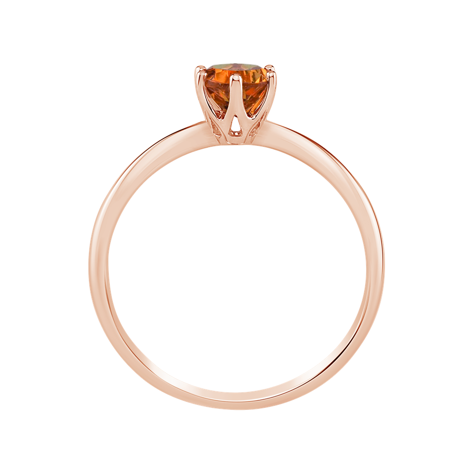 Ring with Citrine Madeira Bonbon