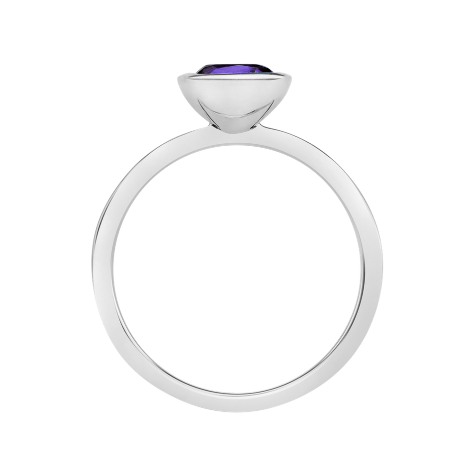 Ring with Amethyst Brazil Bonbon