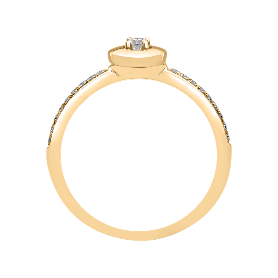 Diamond ring Moon Opus