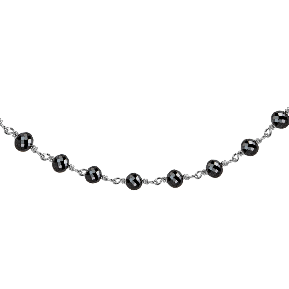 Bracelet with black diamonds Dark Melody