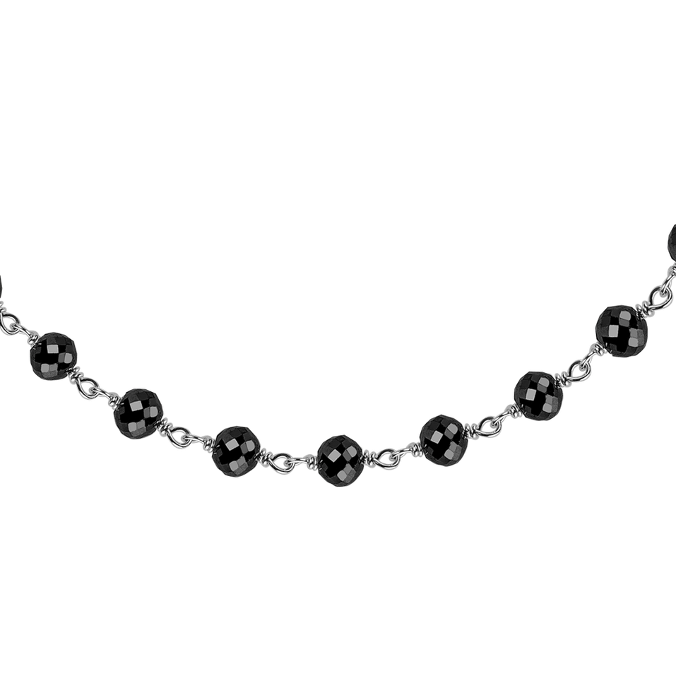 Bracelet with black diamonds Dark Melody