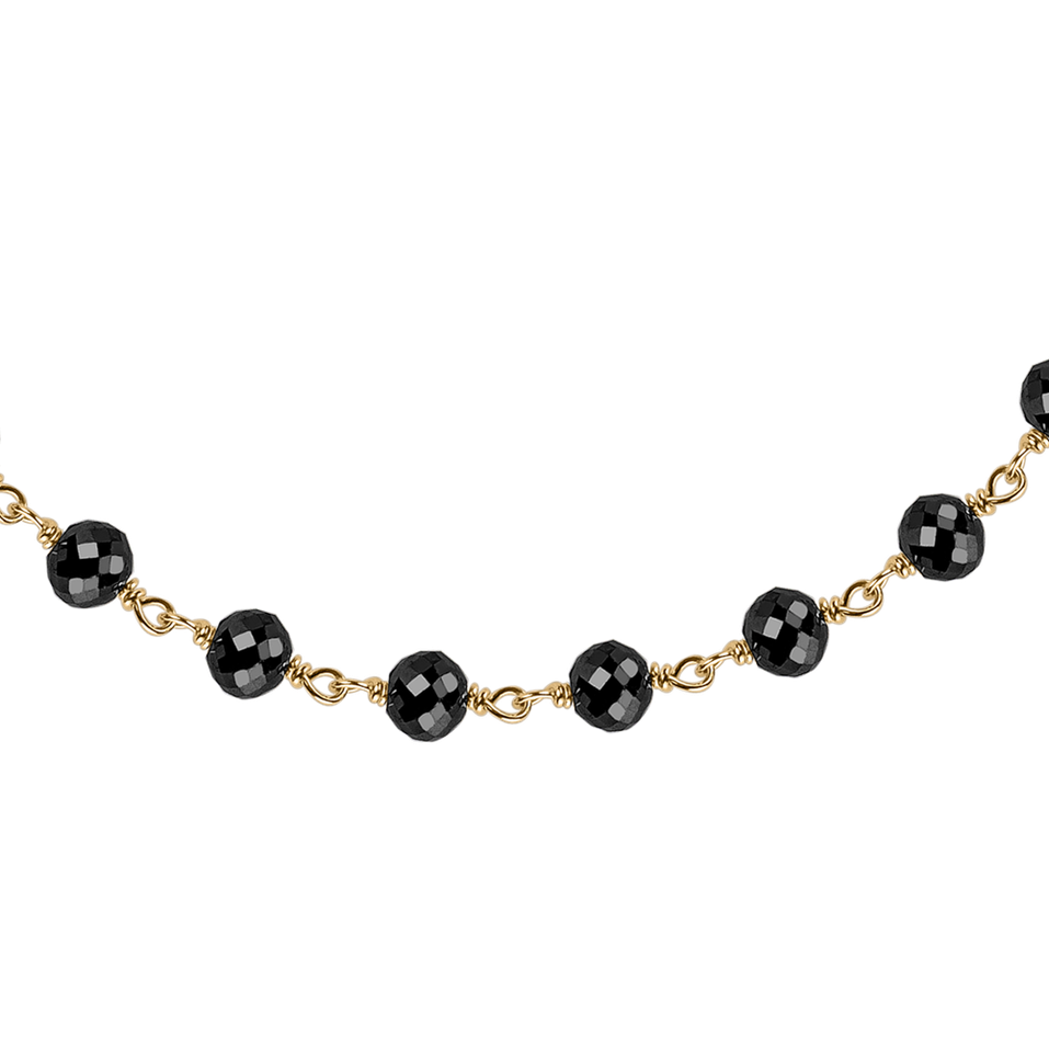 Bracelet with black diamonds Dark Melody