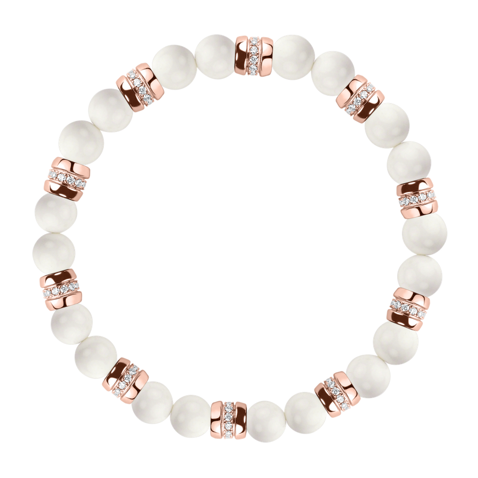 Diamond braclet with Agate Moonlight Jewel