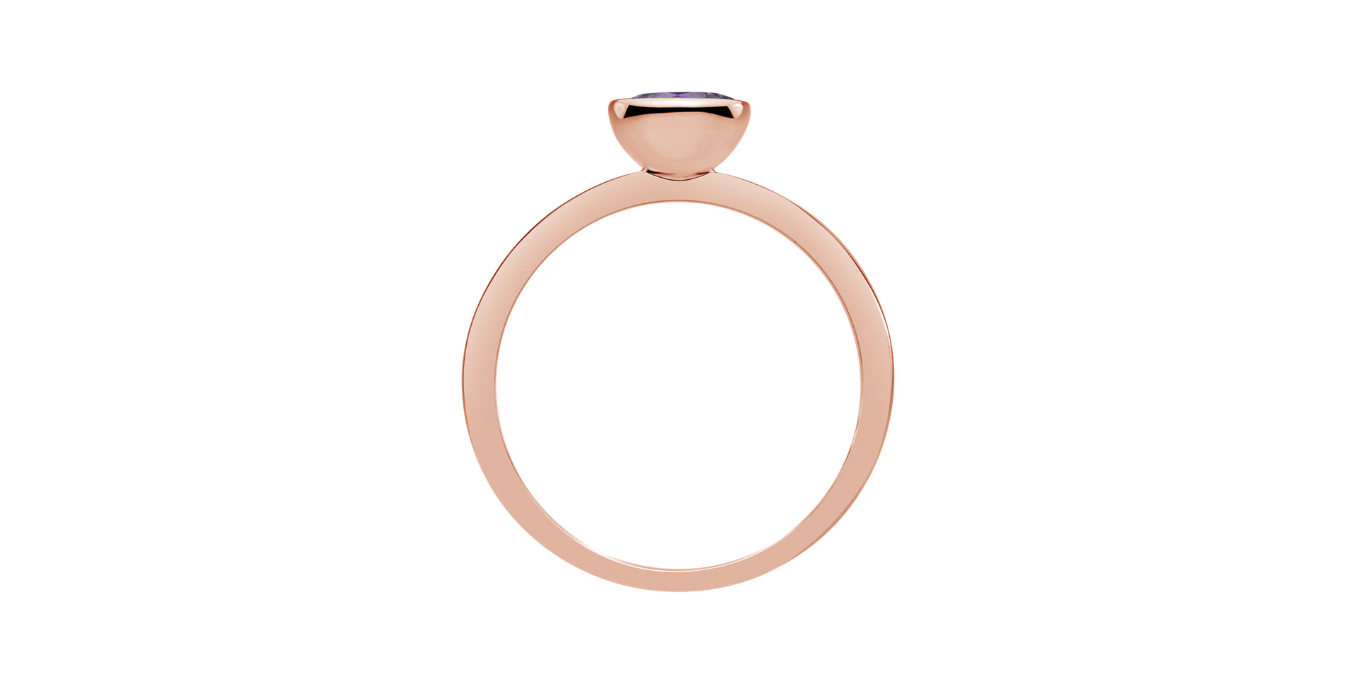 Ring with Amethyst Brazil Bonbon