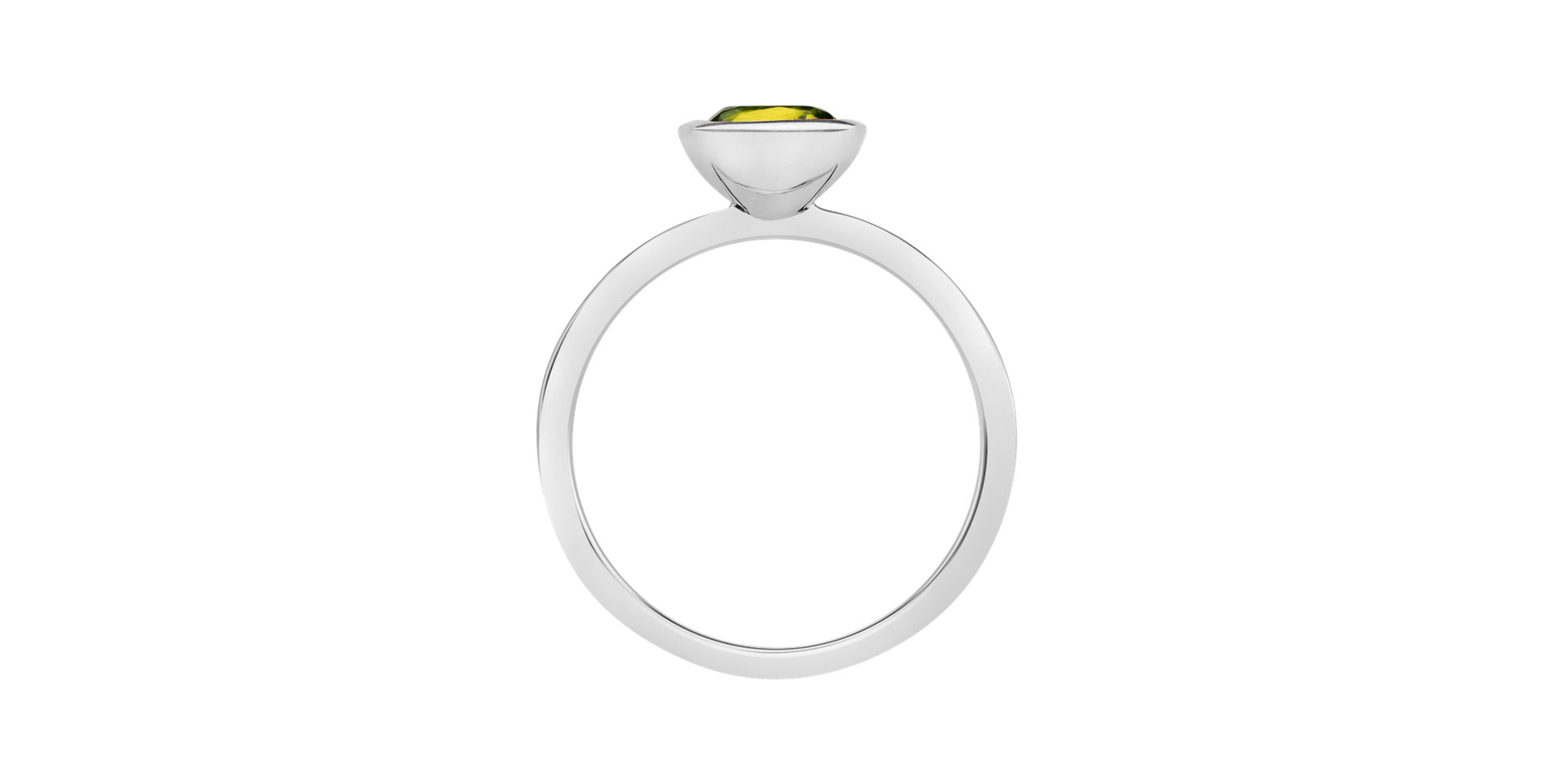 Ring with Peridot Bonbon