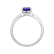 Diamond ring with Tanzanite Bonbon4