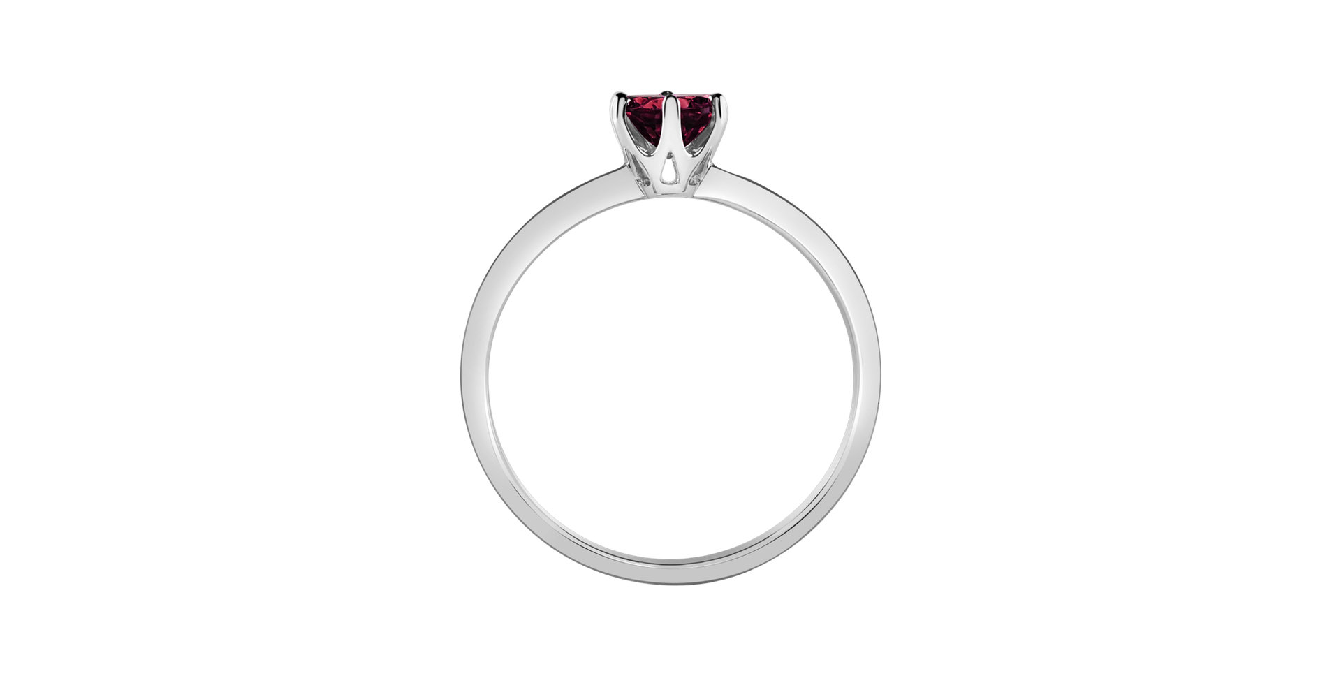 Ring with Rhodolite Bonbon