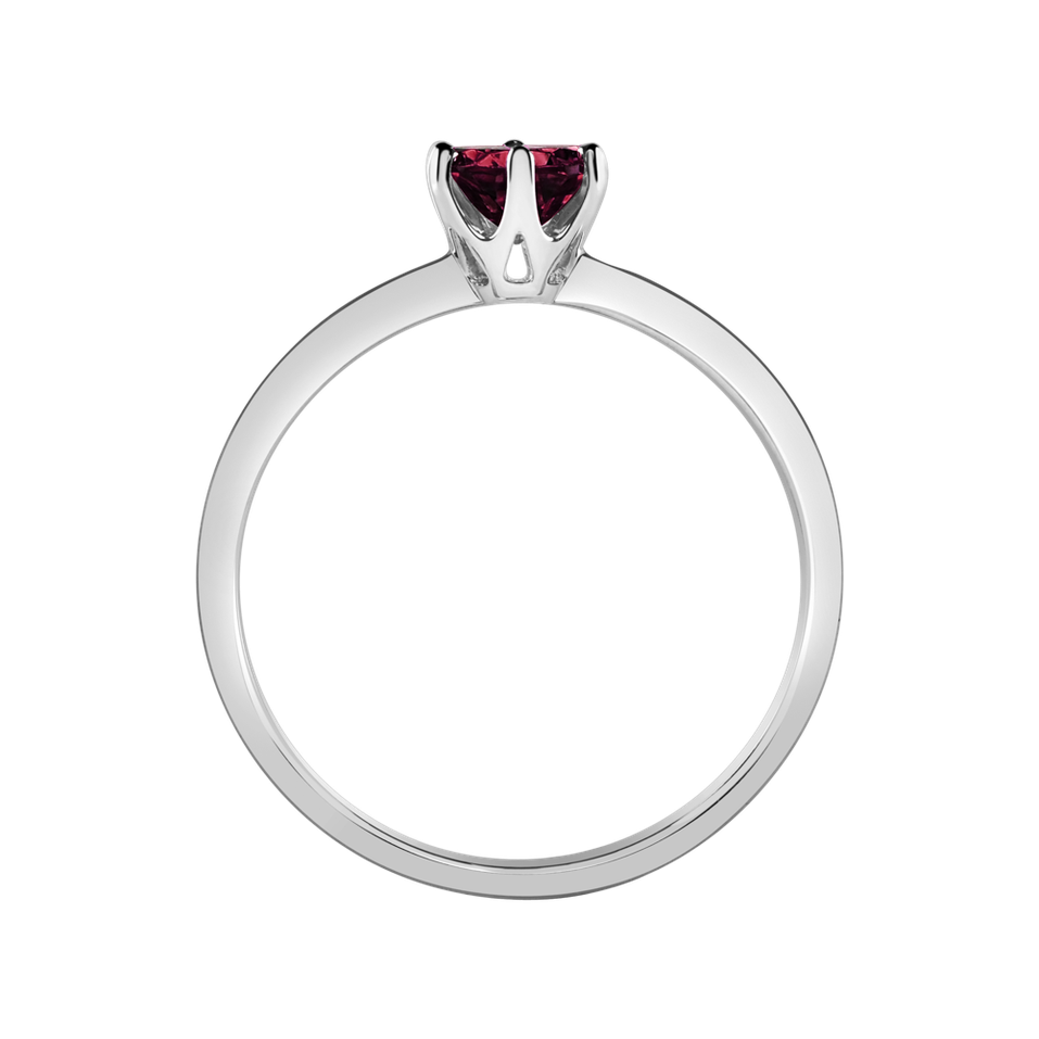 Ring with Rhodolite Bonbon