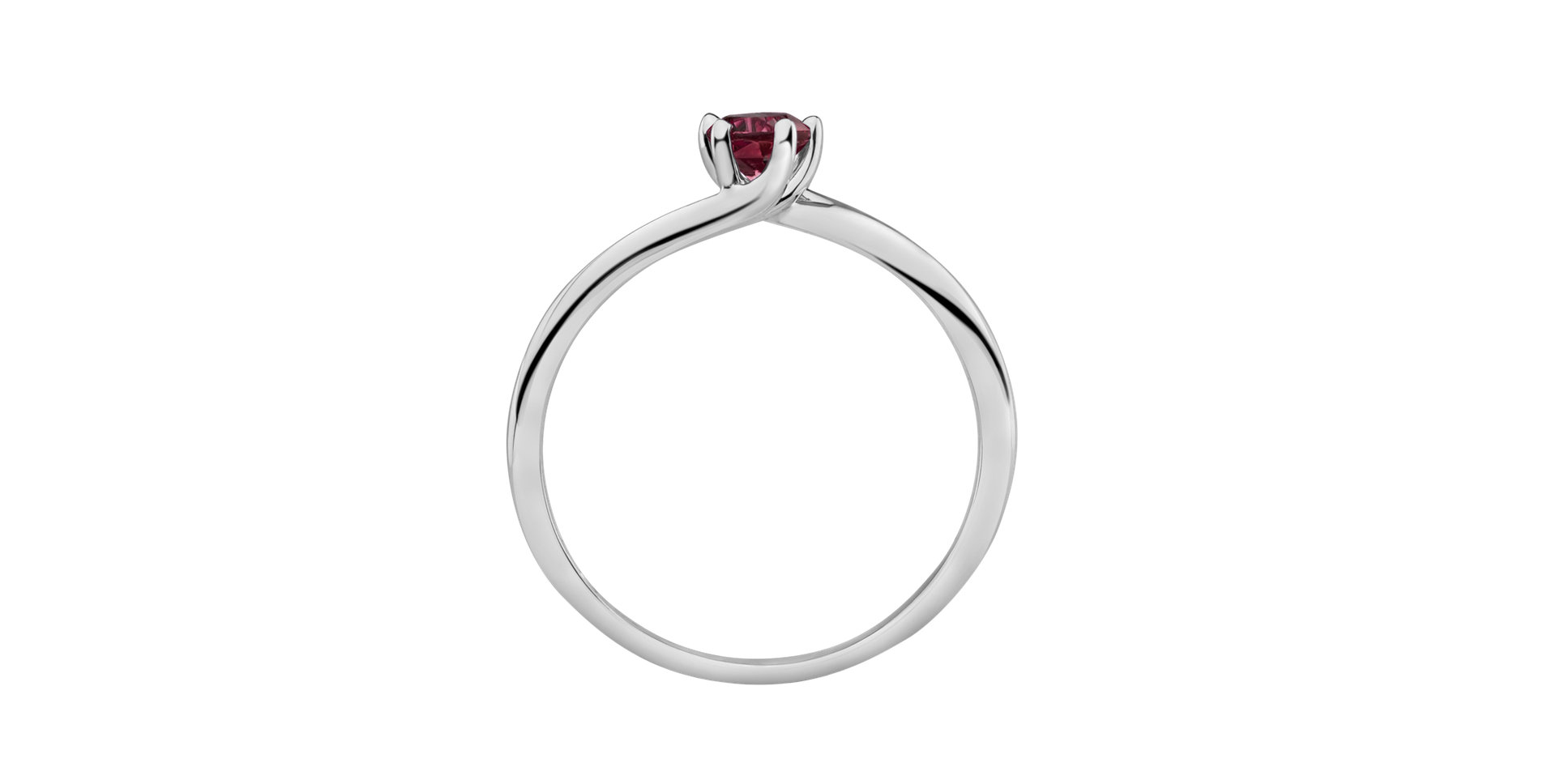Ring with Rhodolite Bonbon