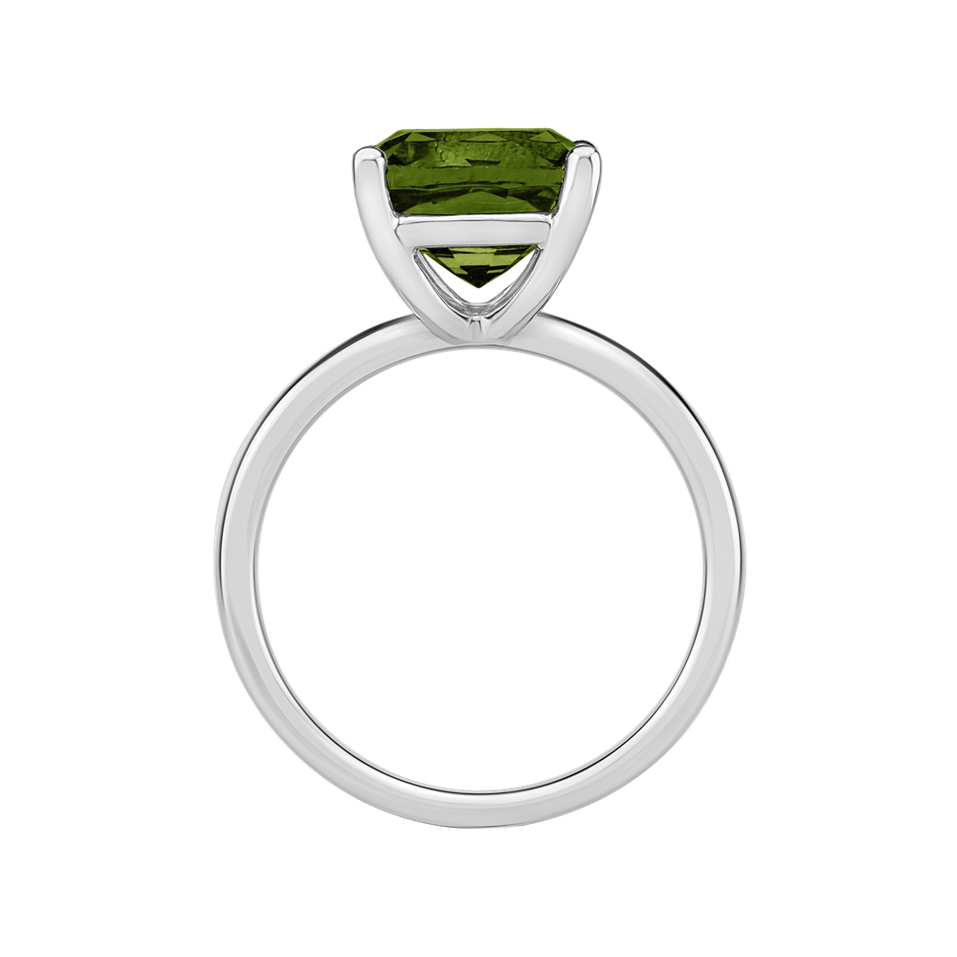 Ring with Peridot Bonbon