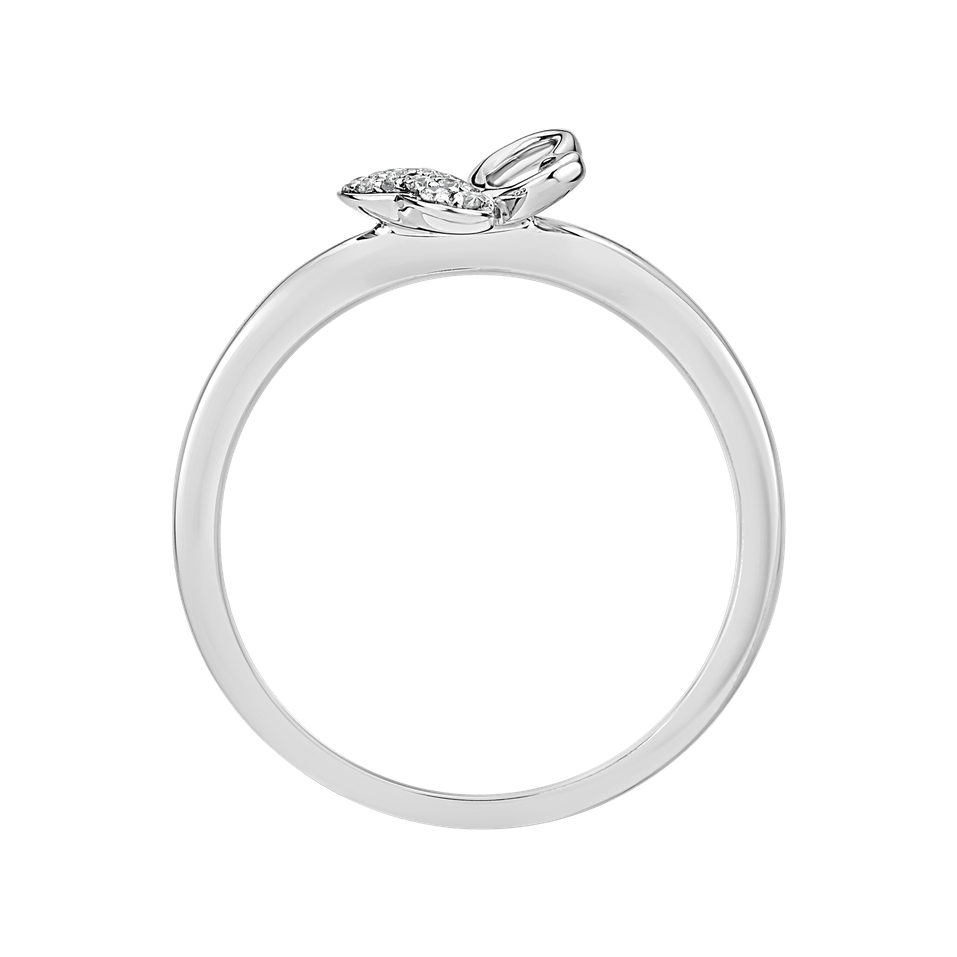 Diamond ring Butterfly