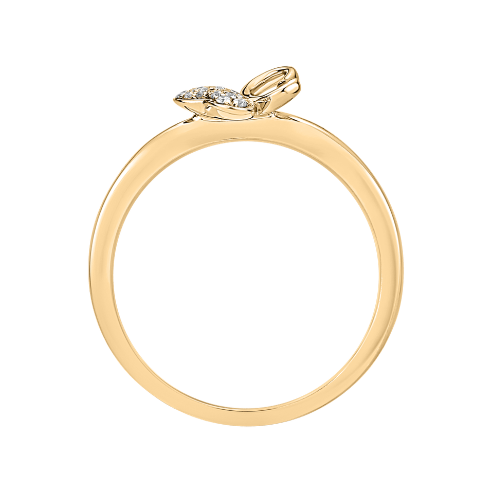 Diamond ring Butterfly