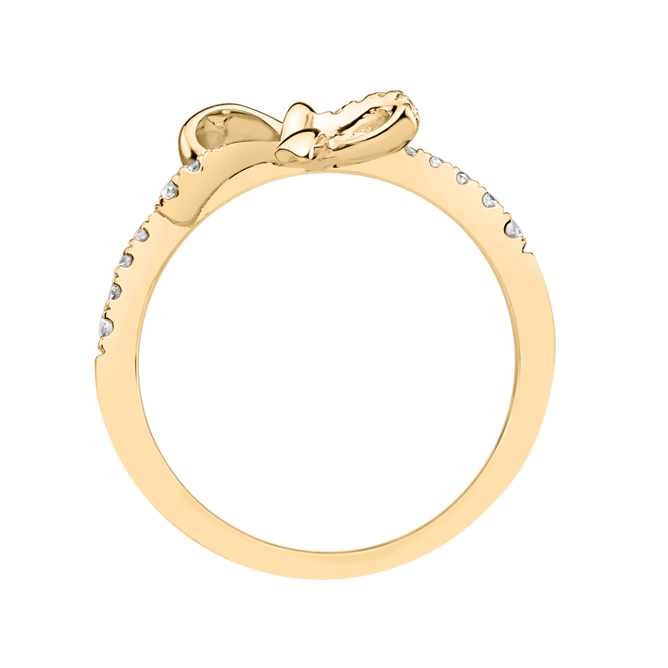 Diamond ring Shiny Ribbon