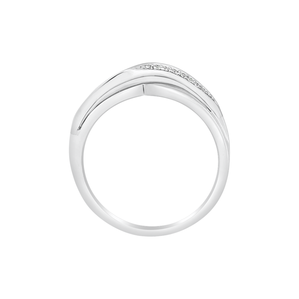 Diamond ring Eternity Sea