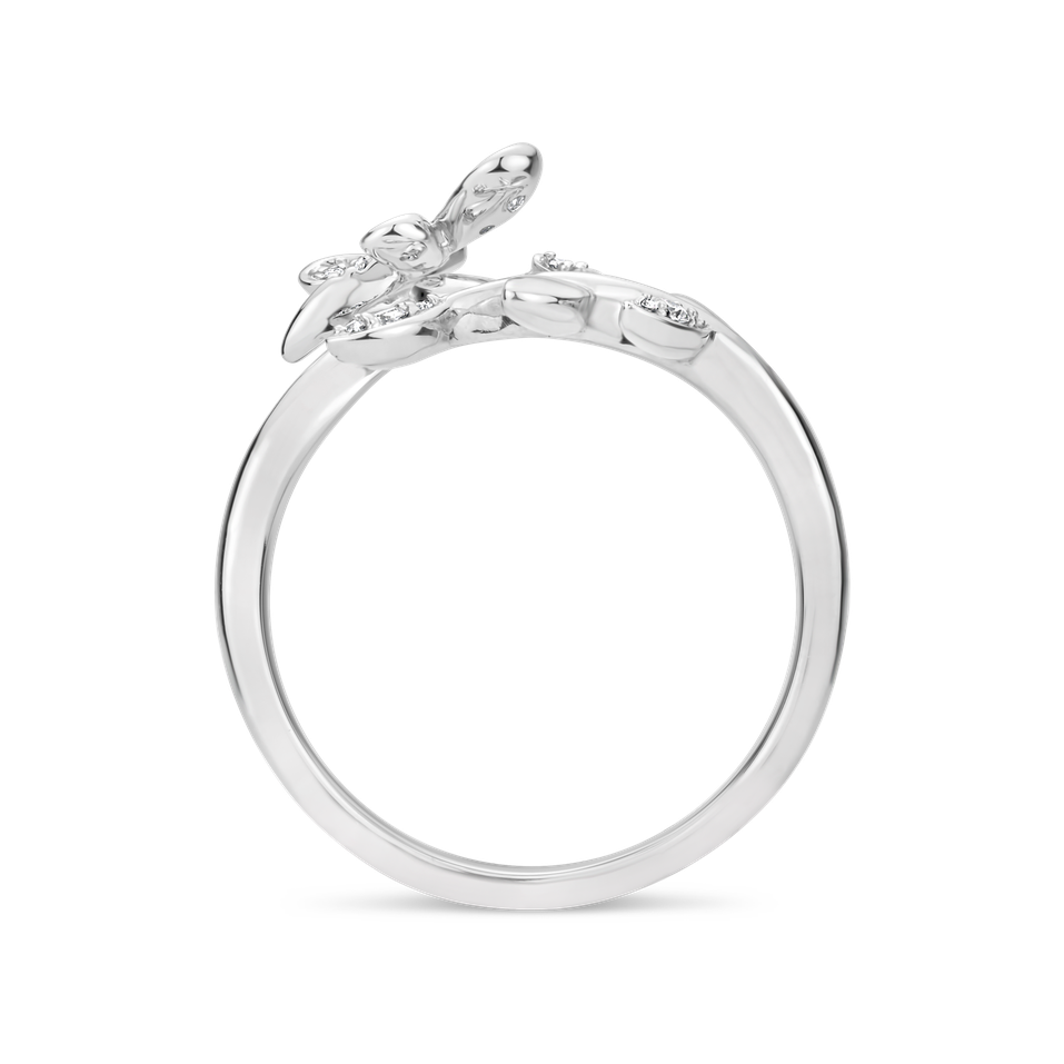 Diamond ring Butterfly