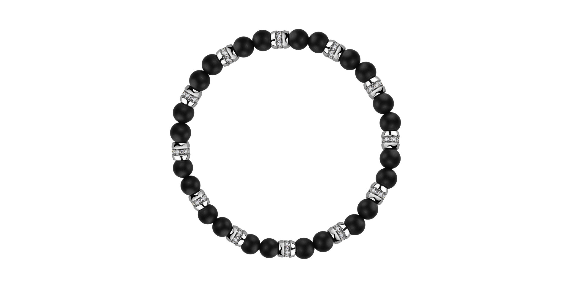 Diamond braclet with Agate Moonlight Jewel