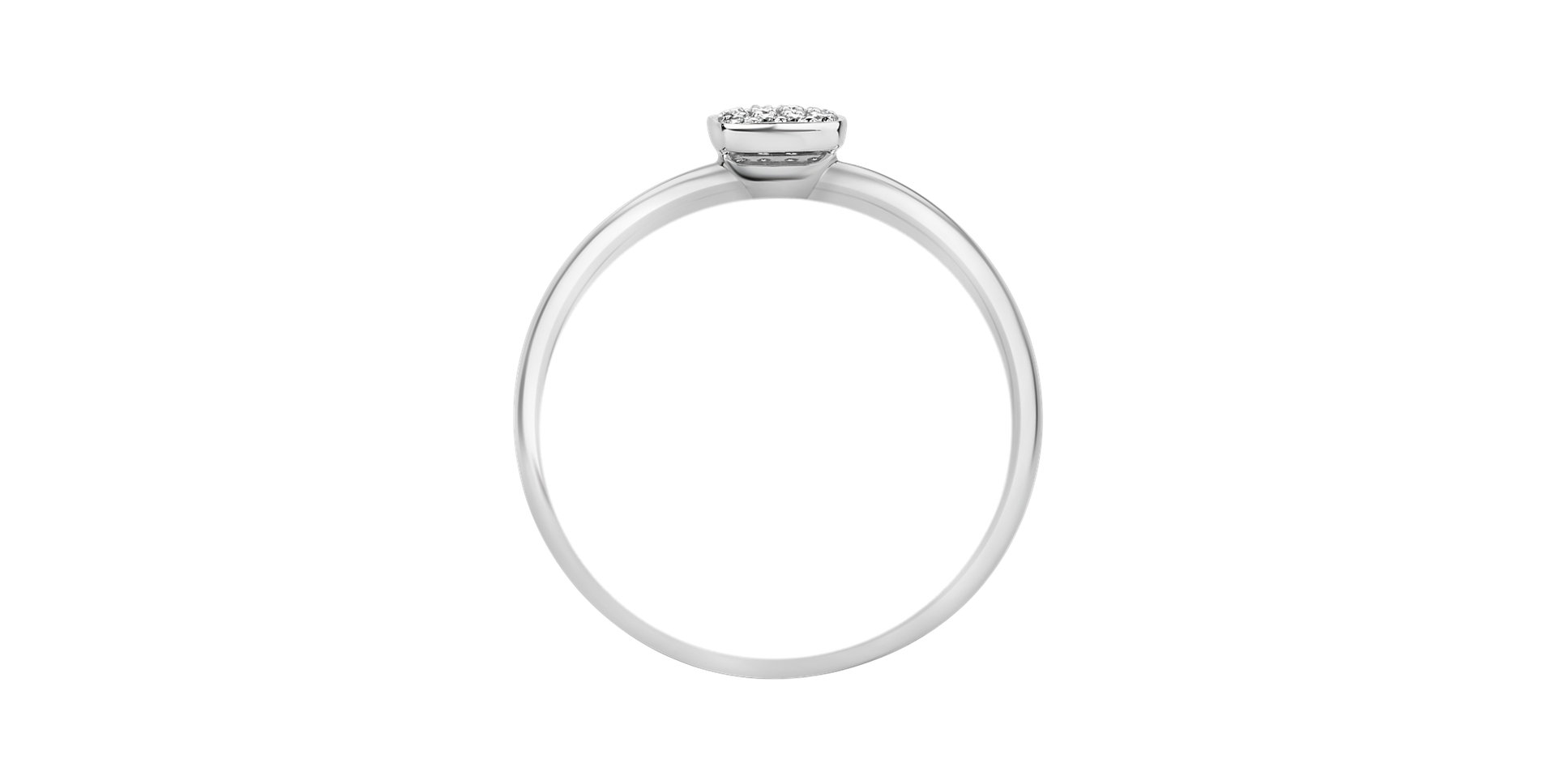 Diamond ring Infinitely Minimalist