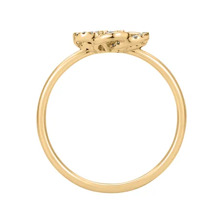 Diamond ring Flower