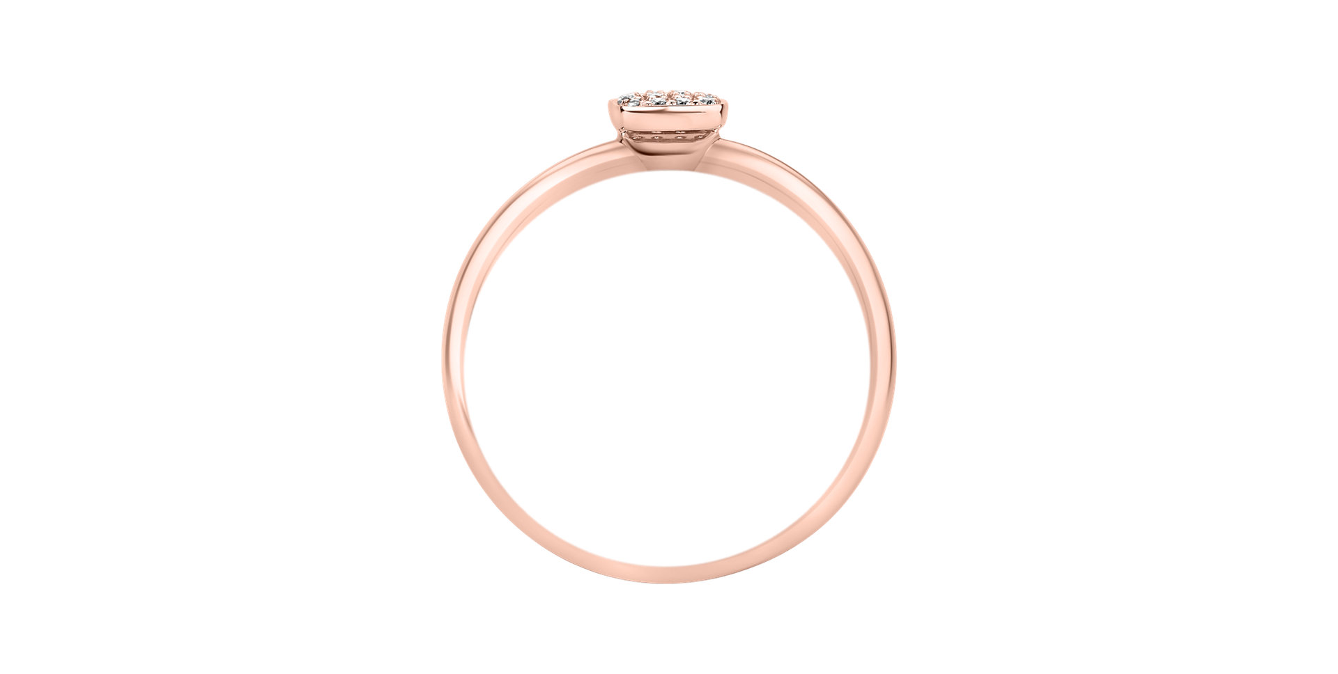 Diamond ring Infinitely Minimalist