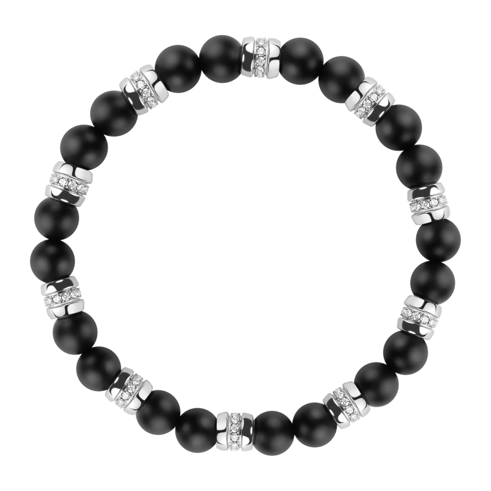 Diamond braclet with Agate Moonlight Jewel