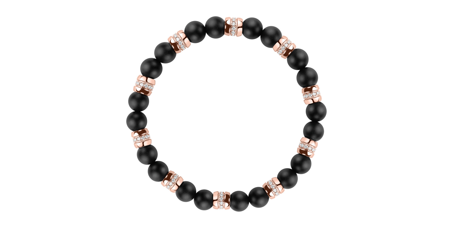 Diamond braclet with Agate Moonlight Jewel