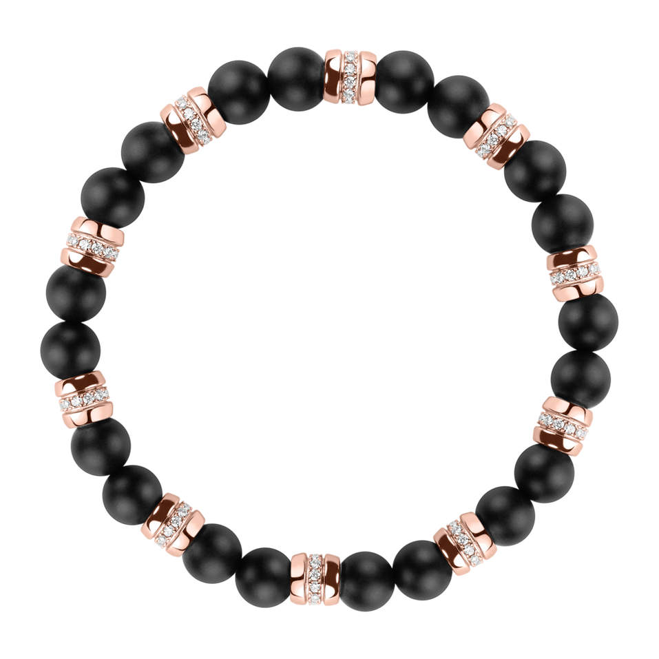 Diamond braclet with Agate Moonlight Jewel