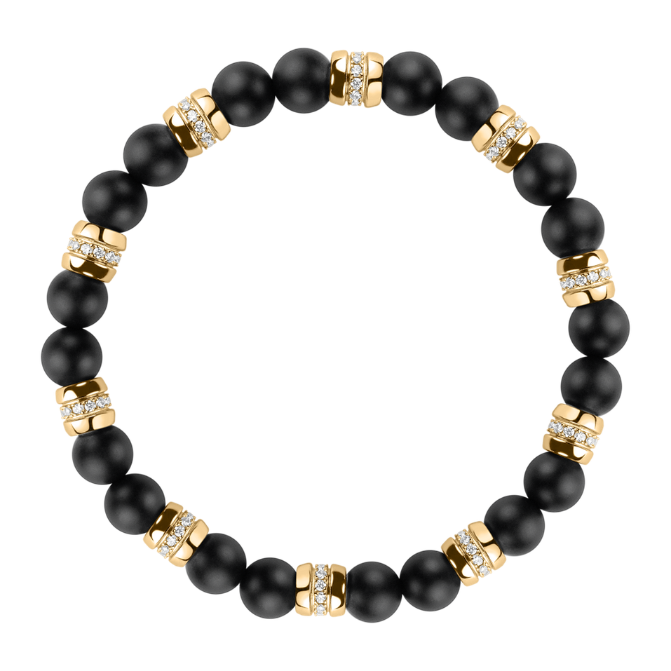 Diamond braclet with Agate Moonlight Jewel