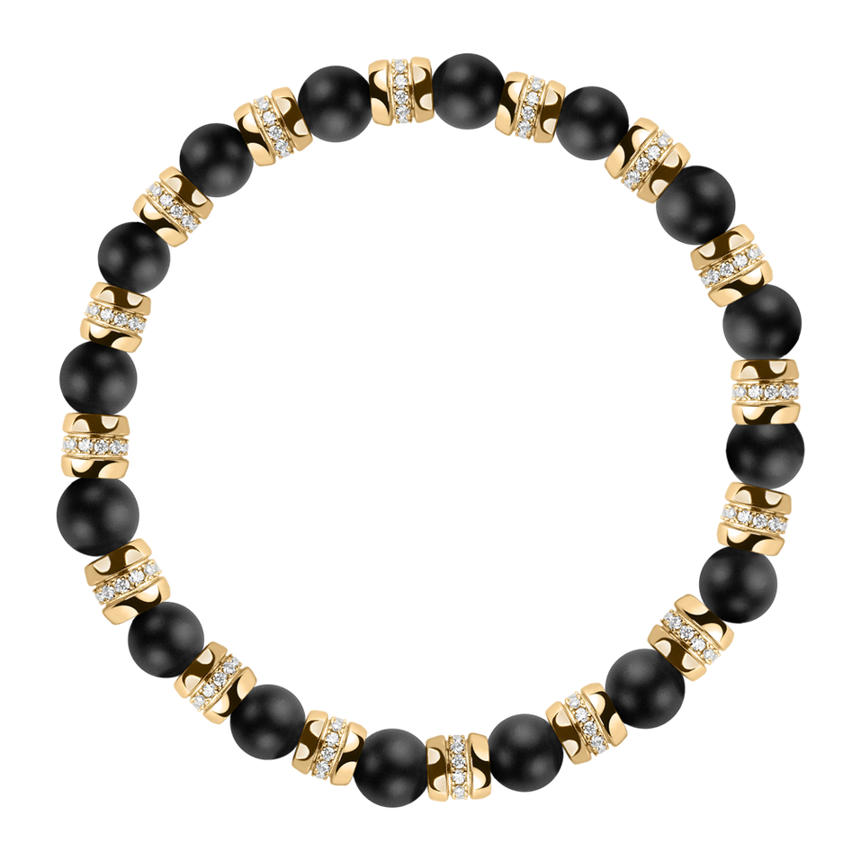 Diamond braclet with Agate Essential Shine