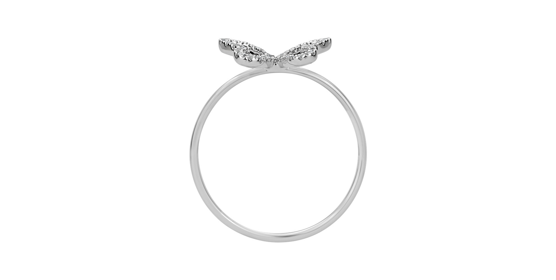 Diamond ring Butterfly