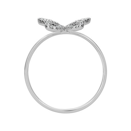 Diamond ring Butterfly