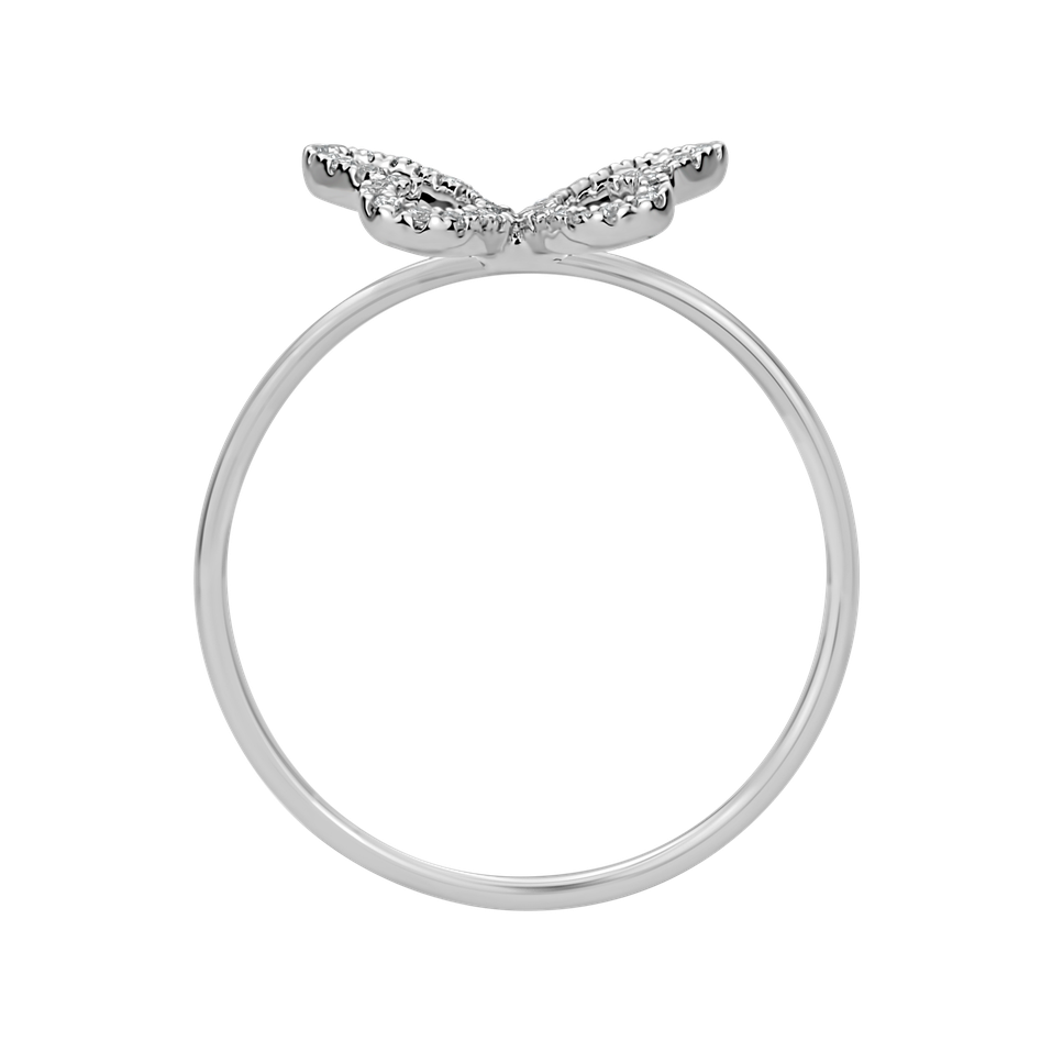 Diamond ring Butterfly