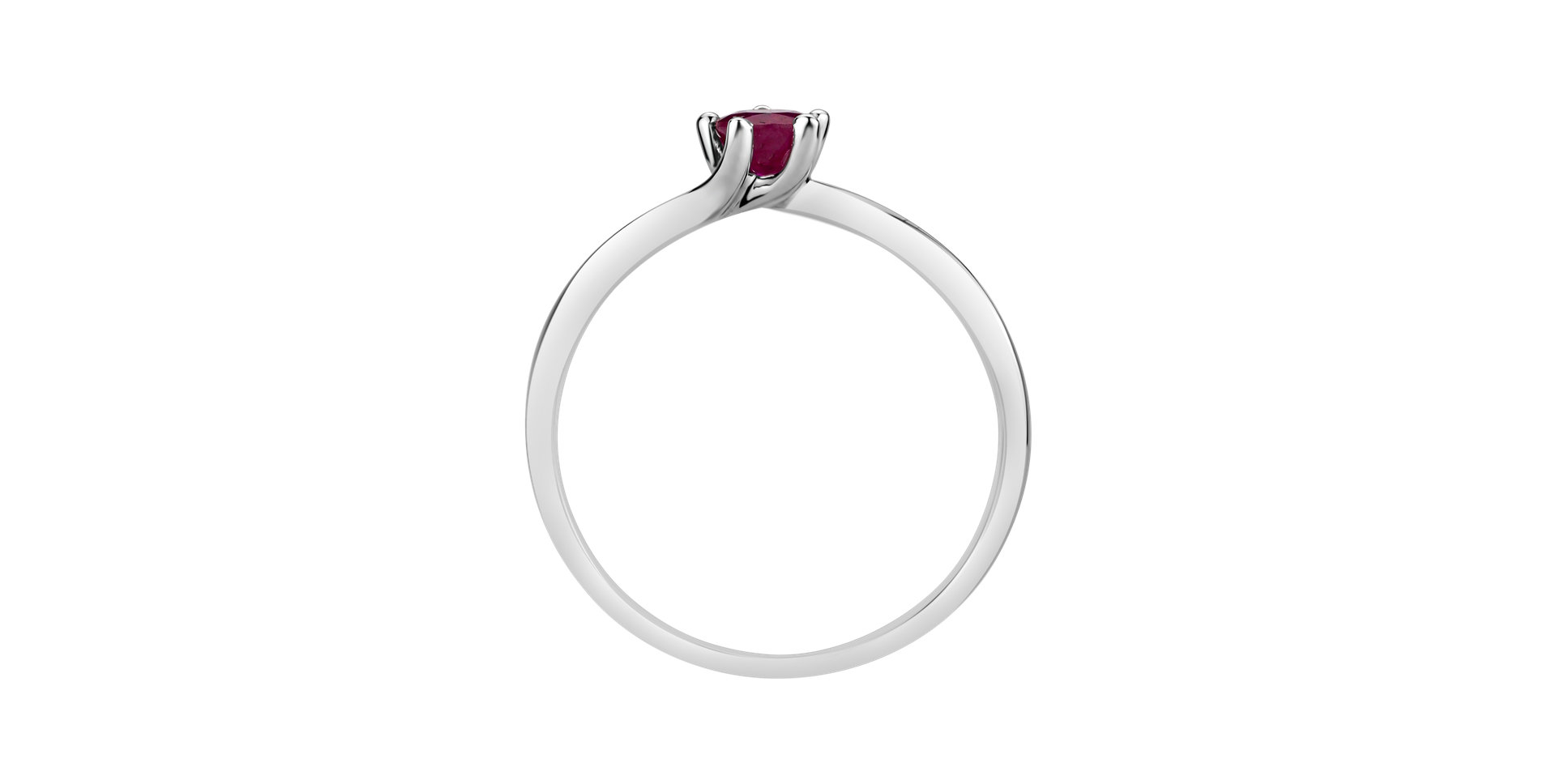 Ring with Ruby Bonbon