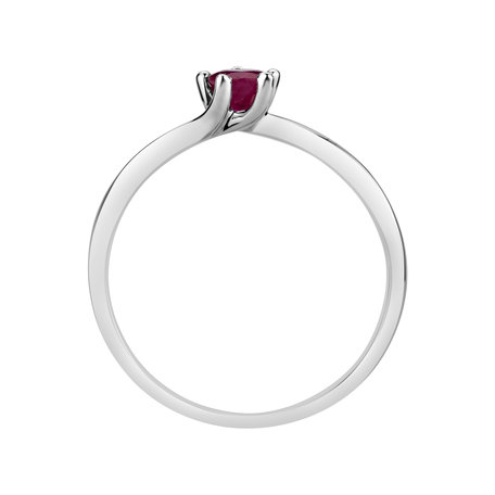 Ring with Ruby Bonbon