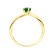 Ring with Emerald Bonbon4