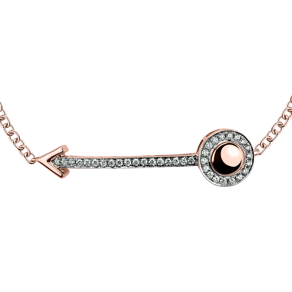 Bracelet with diamonds Right Direction