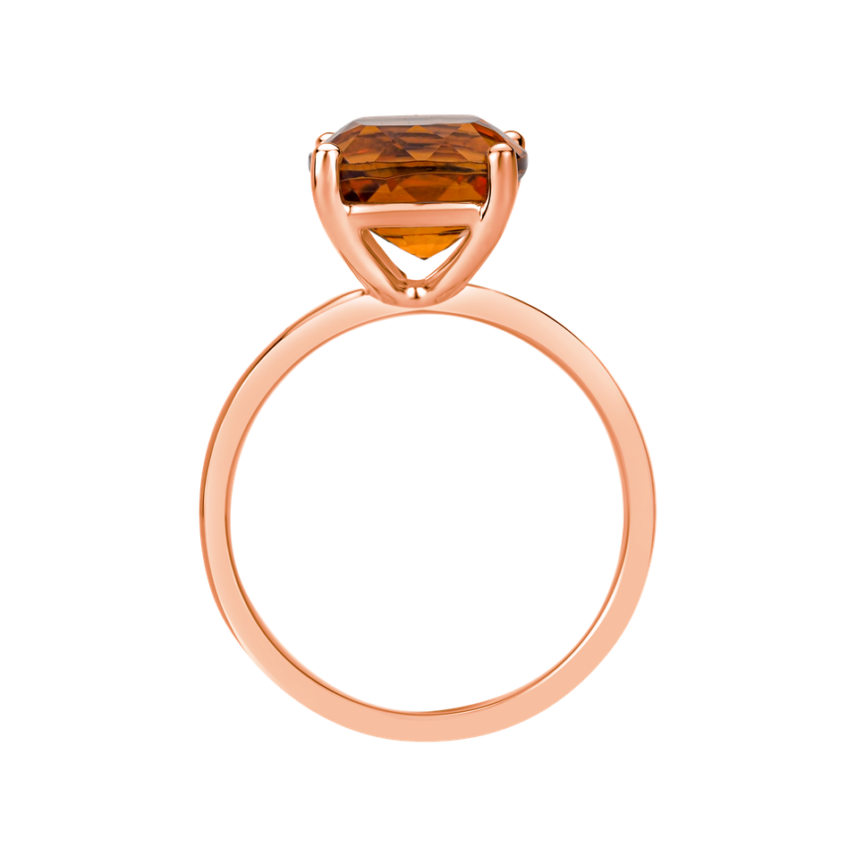 Ring with Citrine Madeira Bonbon