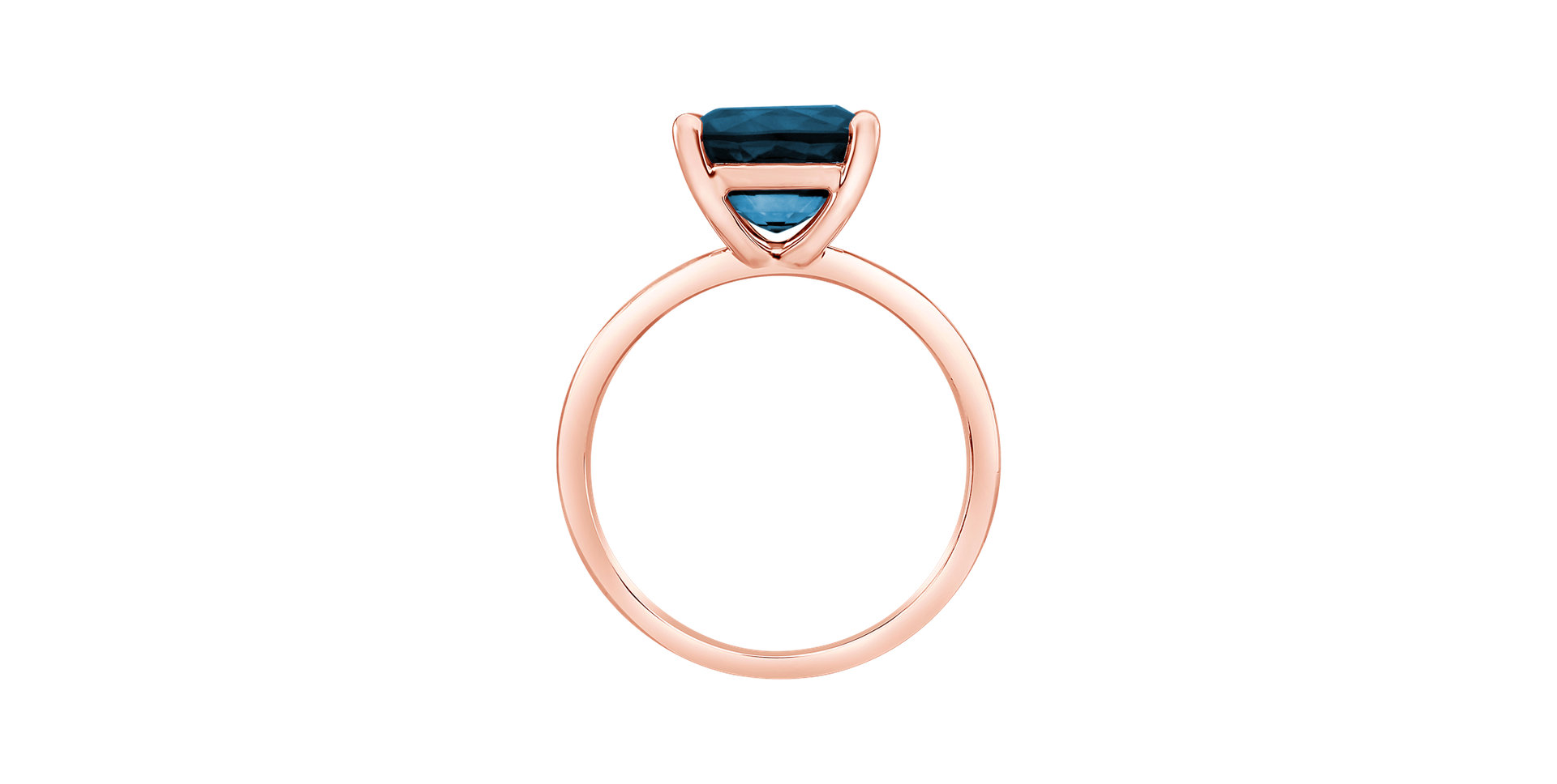 Ring with Topaz London Bonbon